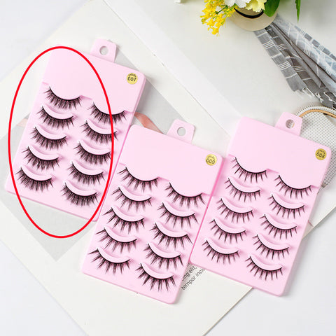 5 Pairs Manga Lashes: Anime Cosplay