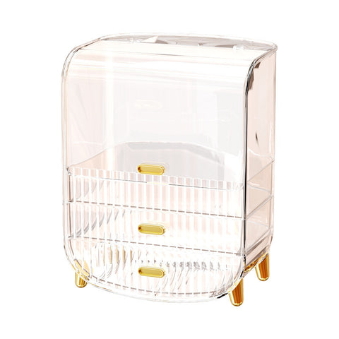 Cosmetics Dustproof Skin Care Products Desktop Storage Rack Dresser Acrylic Mask Storage Box Large Capacity