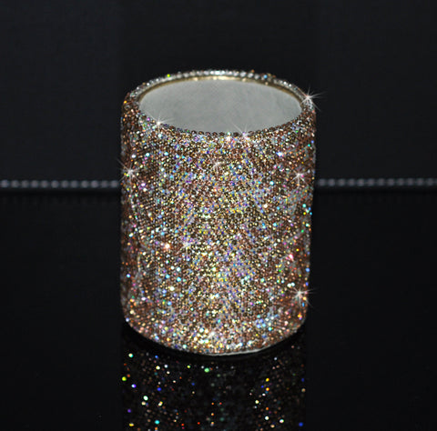 Diamond Studded Makeup Brushes Goblet Set